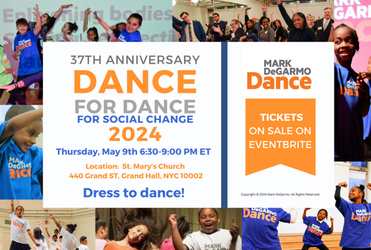 Dance for Dance for Social Change 2024 show poster