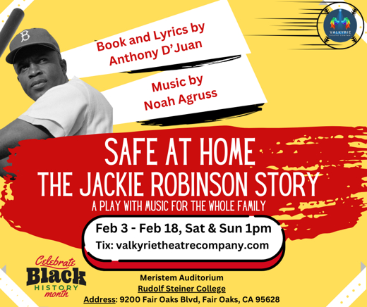 Safe At Home, The Jackie Robinson Story show poster