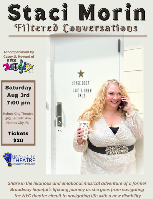 Staci Morin: Filtered Conversations show poster
