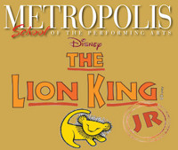 Disney's The Lion King JR. show poster