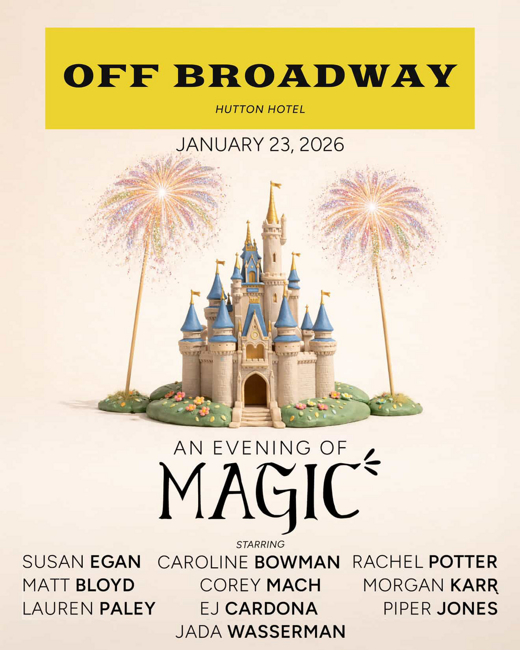 Off Broadway: An Evening Of Magic show poster
