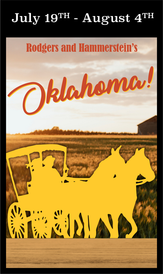 Auditions: OKLAHOMA show poster
