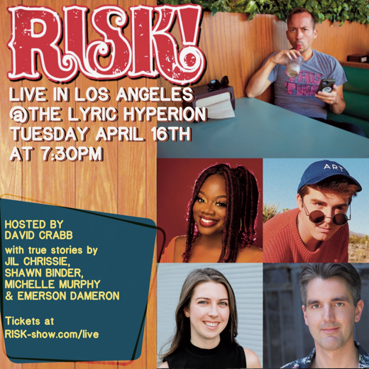 RISK! Live in LA show poster