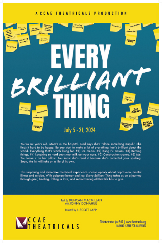 Every Brilliant Thing in 