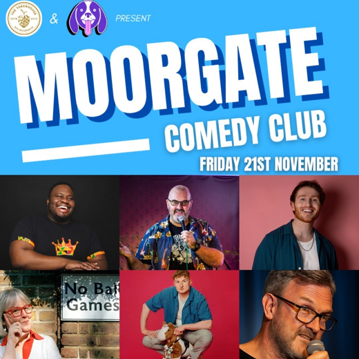 Moorgate Comedy Club at The Tokenhouse Pub : Nabil Abdulrashid , Ali Woods , Mags Mchugh and more