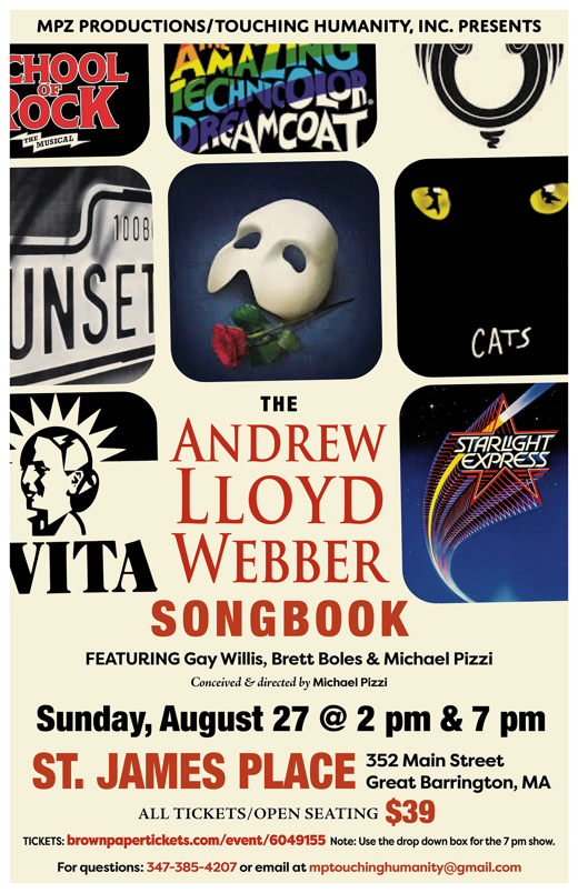 The Andrew Lloyd Webber Songbook show poster