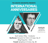 Adelphi Orchestra - International Anniveraries show poster