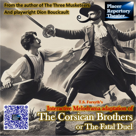 The Corsican Brothers or The Fatal Duel show poster