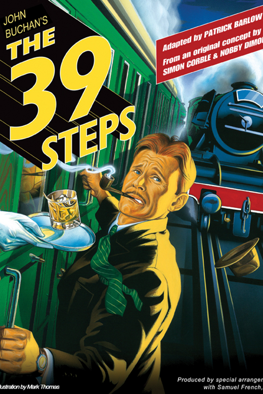 The 39 Steps show poster