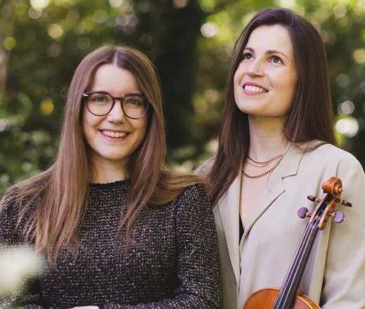 Classical Coffee Mornings: Duo Eunoia show poster