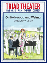 On Hollywood and Weimar show poster