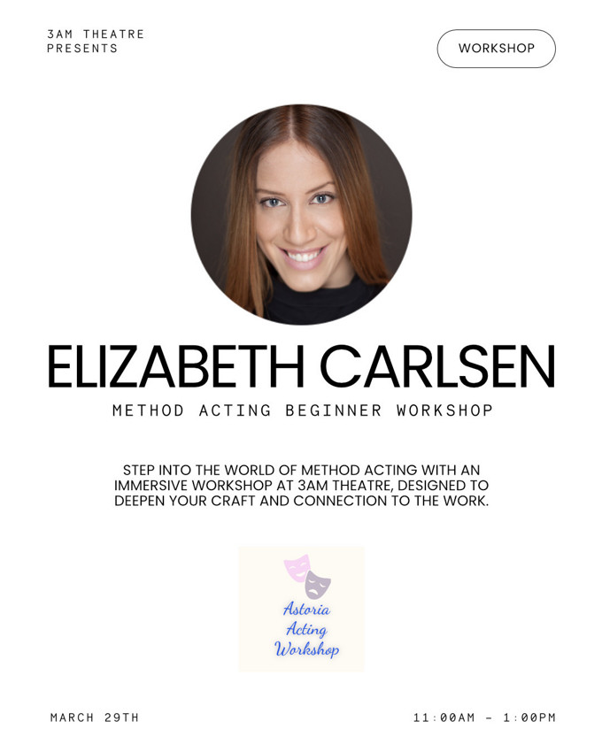 Method Acting Beginner Workshop