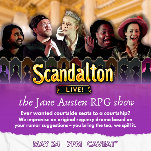 Scandalton: LIVE! show poster