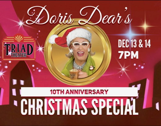 The Doris Dear 10th Anniversary Christmas Special in Cabaret