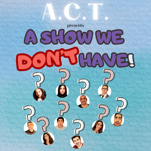 A SHOW WE DON'T HAVE show poster