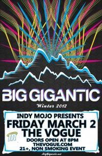 BIG GIGANTIC show poster