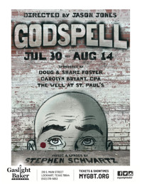 Godspell show poster