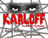 KARLOFF The Man and the Monster show poster