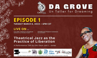 Theatrical Jazz as the Practice of Liberation An Artist Talk by Omi Osun Joni L. Jones show poster