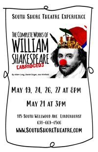 The Complete Works of William Shakespeare (Abridged) show poster