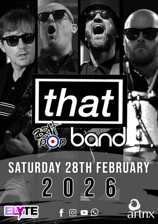 That BritPop Band - The Artrix Bromsgrove - Saturday 28th February