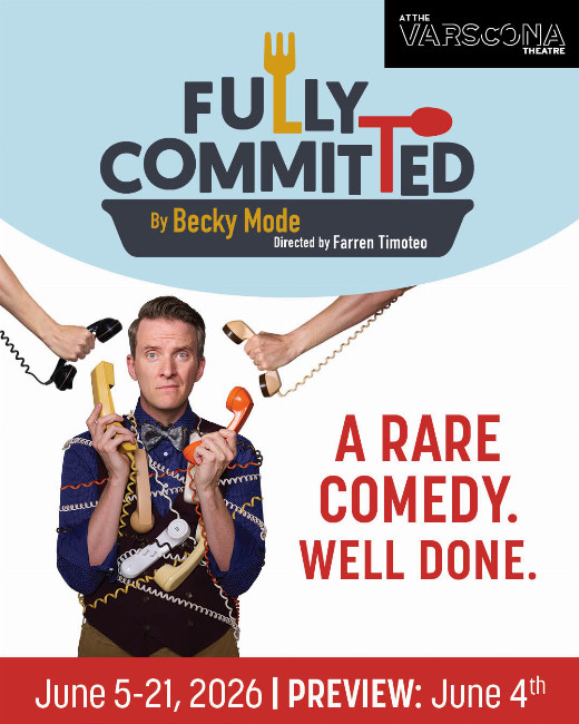 Fully Committed show poster