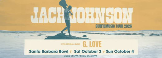 Jack Johnson in Santa Barbara