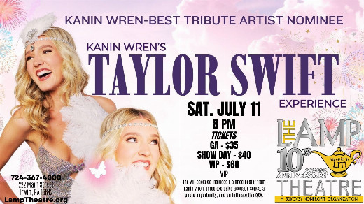 Kanin Wren's Taylor Swift Experience at The Lamp Theatre in Pittsburgh