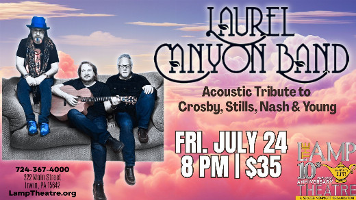 Laurel Canyon Band: a tribute to Crosby, Stills, Nash and Young in Pittsburgh
