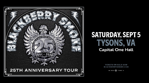 Blackberry Smoke: 25th Anniversary Tour 2026 in Central Virginia