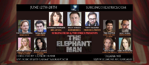 The Elephant Man show poster