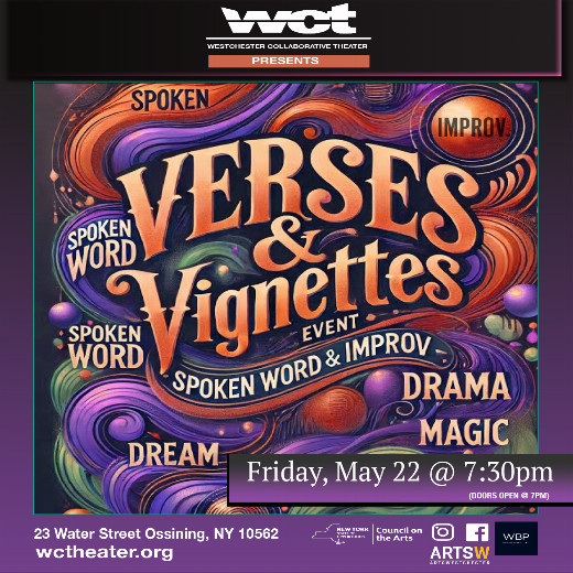 WCT Presents Verses & Vignettes on Friday, May 22