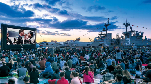 Free Move Night at The Intrepid Museum: Top Gun show poster