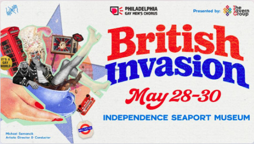 British Invasion show poster