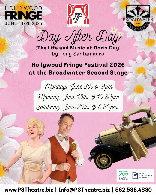 Day After Day - The Life and Music of Doris Day @ The Hollywood Fringe Festival show poster