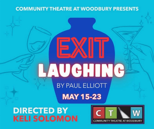Exit Laughing show poster