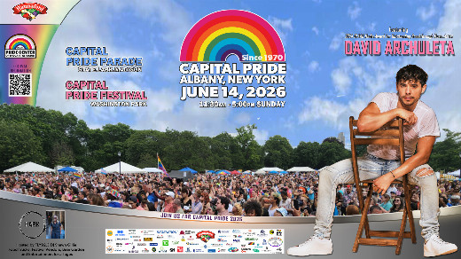 Capital PRIDE Parade and Festival 2026 w/David Archuleta show poster