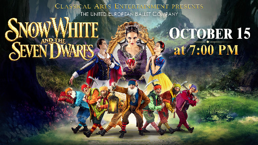 Snow White and the Seven Dwarfs by The United European Ballet Company show poster