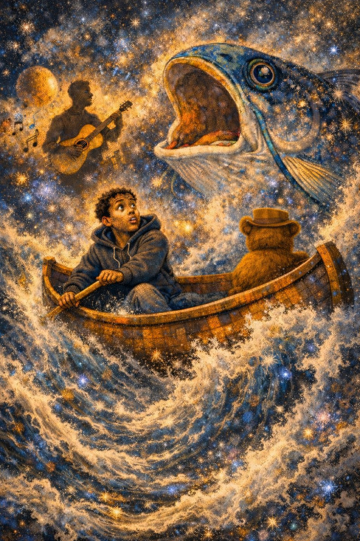 Black River show poster