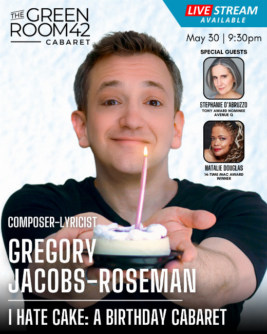 Gregory Jacobs-Roseman with Stephanie D'Abruzzo, Natalie Douglas and More! show poster