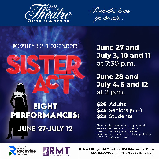 Rockville Musical Theatre presents Sister Act