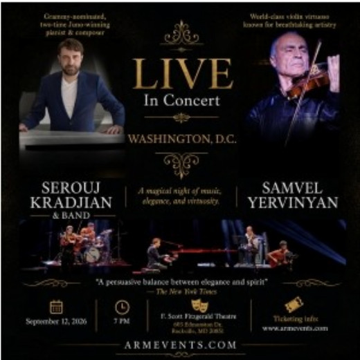 ArmEvents presents: An Evening of Elegance & Virtuosity Live Concert in Washington, DC