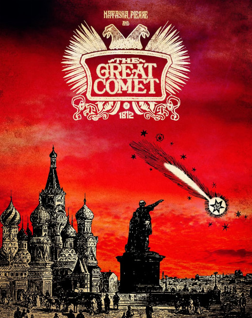Natasha, Pierre & The Great Comet of 1812 show poster