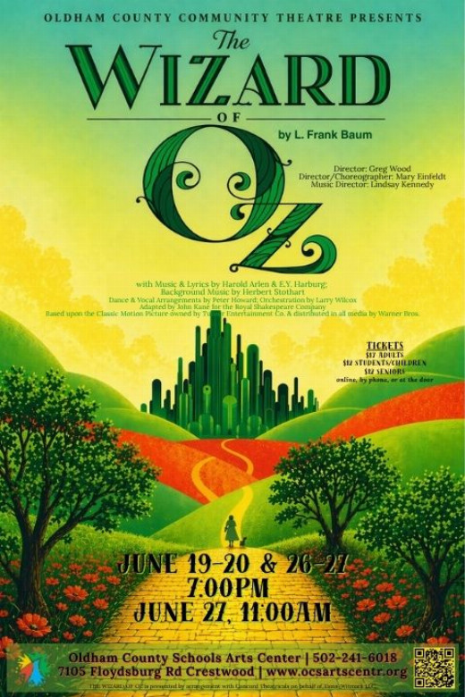 The Wizard of Oz show poster