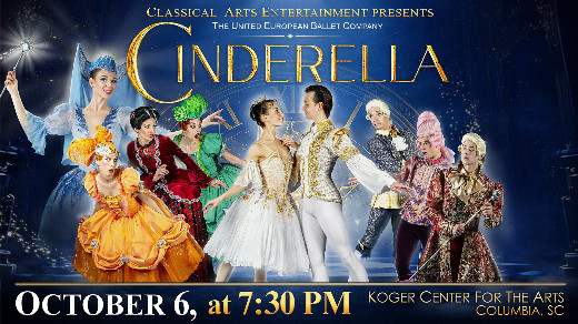 CINDERELLA by The United European Ballet Company in South Carolina