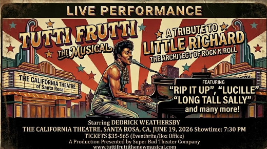 Tutti Frutti – The Little Richard Concert Tribute show poster