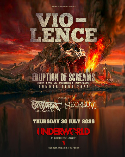 VIO-LENCE at The Underworld - London in UK Regional
