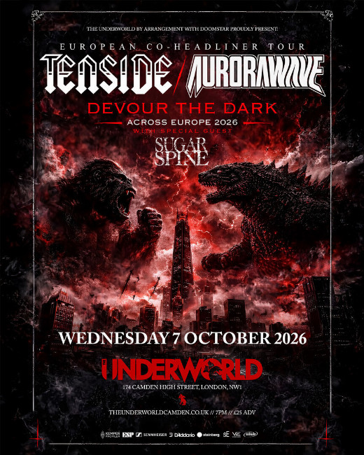 TENSIDE x AURORAWAVE at The Underworld - London