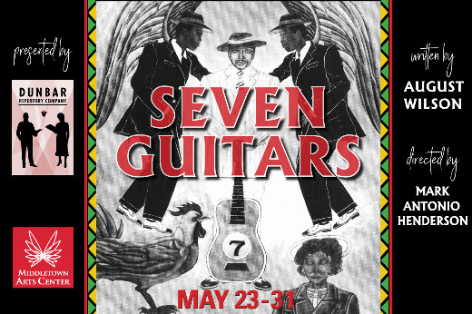 August Wilson's Seven Guitars show poster
