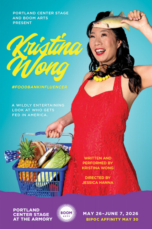 Kristina Wong #FoodBankInfluencer show poster